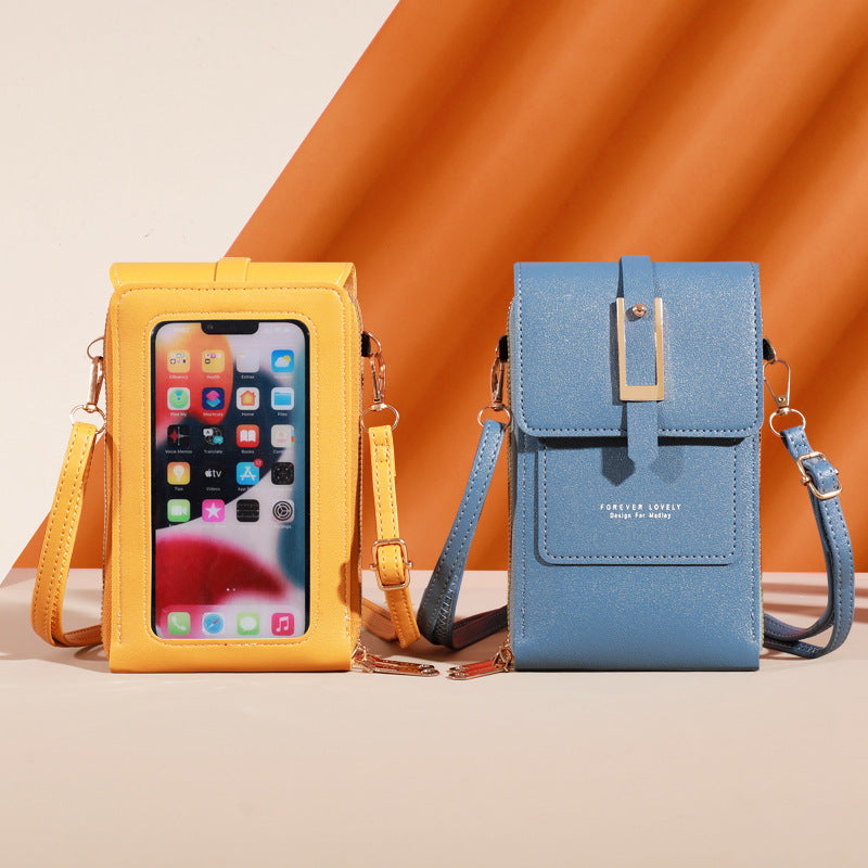 New Style Crossbody Touchscreen Phone Bag Wallet