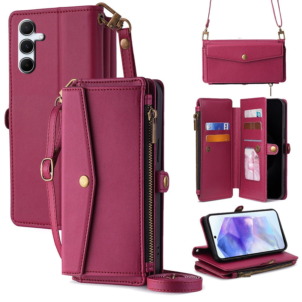 Anti-fall Leather Case