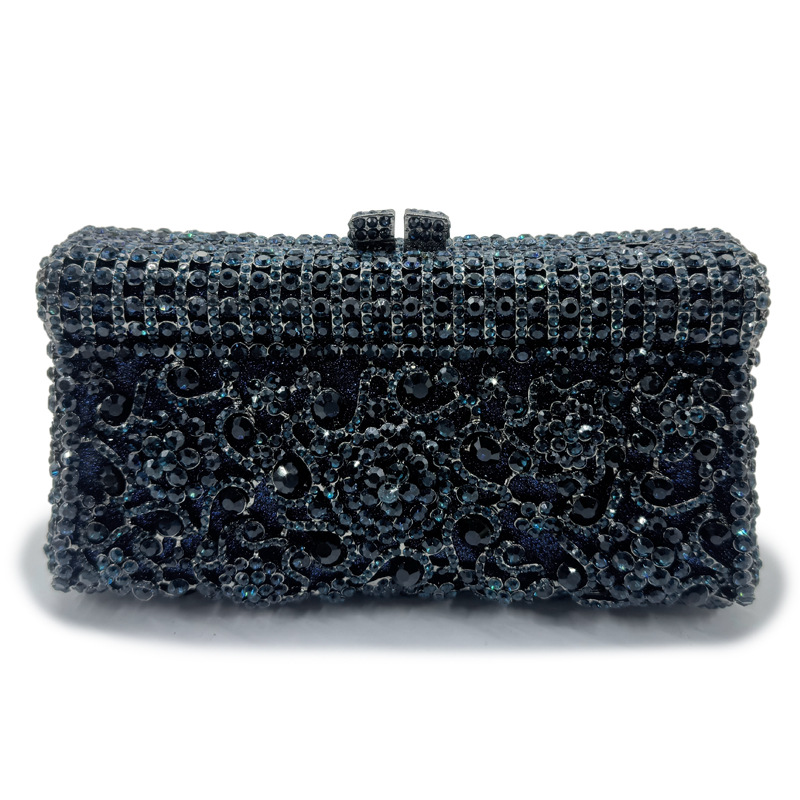 Handmade Crystal Evening Clutch Bag for Women – Elegant Party Purse