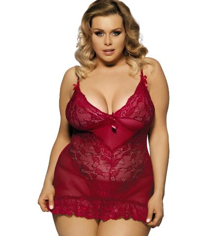 Lace Temptation Transparent Nightgown for Women